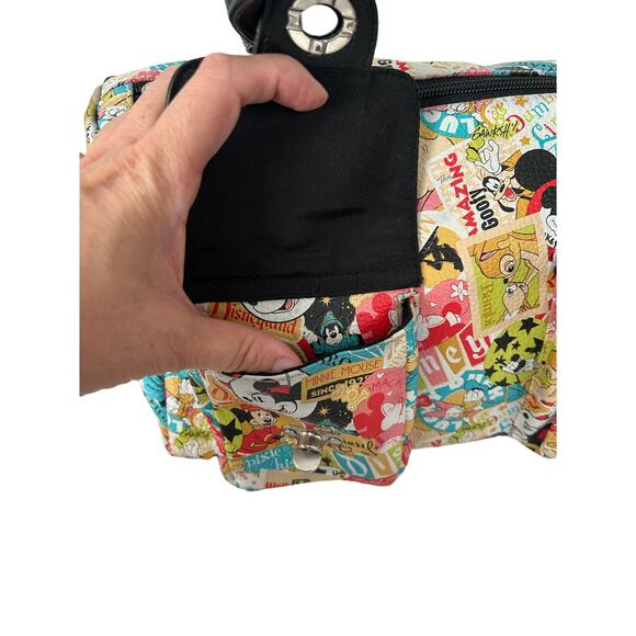 Disney Parks Classic Collage Purse Mickey Mouse & Friends - Picture 4 of 8